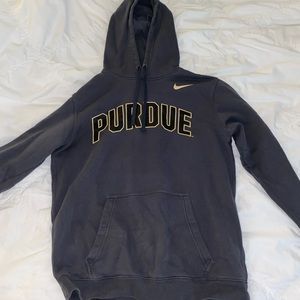 Purdue University Gray Nike Sweatshirt